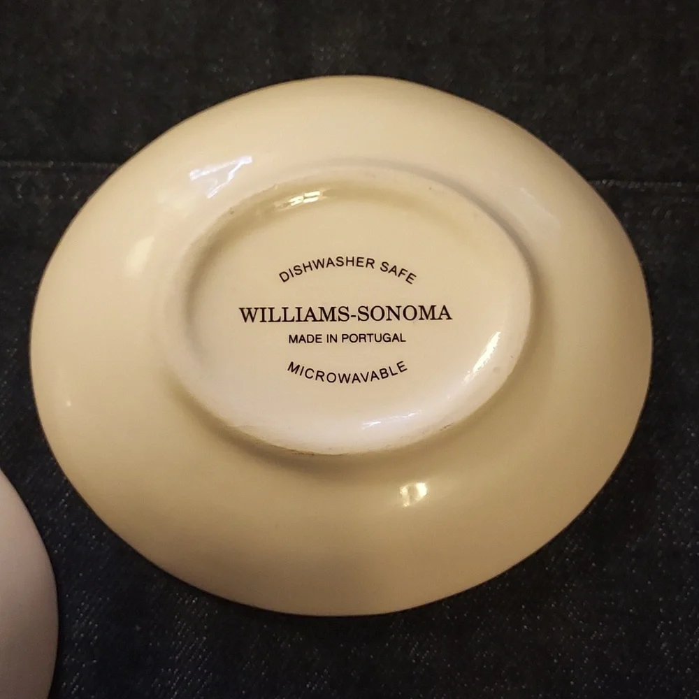 William Sonoma Dipping Bowls Tuscan Theme set of 2